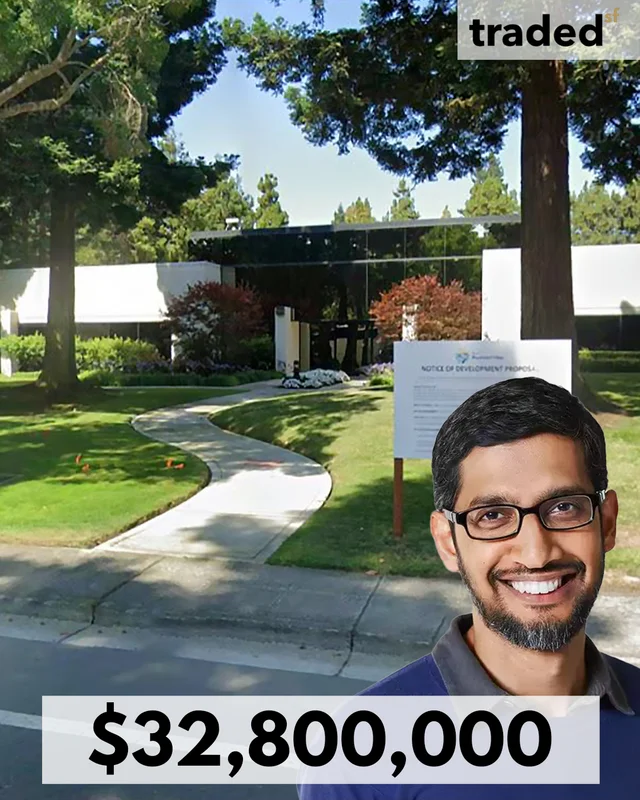 Sundar Pichai Of Google Acquires Office Building In Mountain View For $32.8M