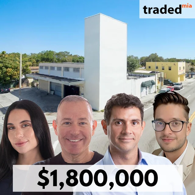 Jenna Cohen, Lyle Chariff, Mauricio Zapata & Juan Ortiz Of Chariff Realty Group Broker $1.8M Sale Of Miami Industrial Property