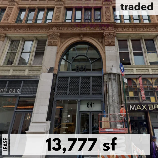 Make Up For Ever Leases Retail Space At 841 Broadway, New York