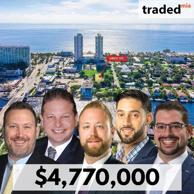 Mike Talla, Brett Talla & Jared Talla Acquires 22-Unit Multifamily In Pompano Beach For $4.77M