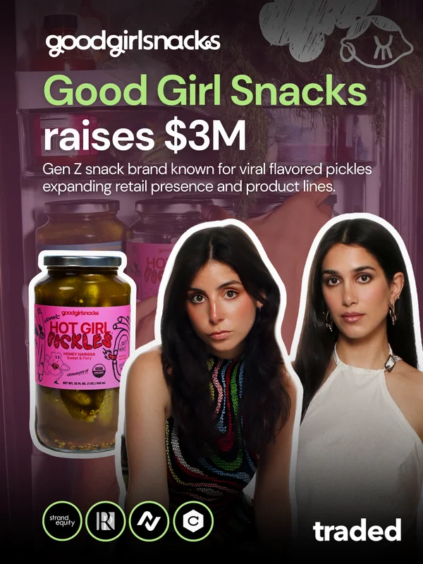 Good Girl Snacks Secures $3M Seed Funding From Strand Equity And RiverPark Ventures