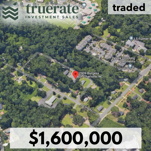 Harvest Properties Group Acquires Multifamily Property In Charlotte, NC For $1.6M