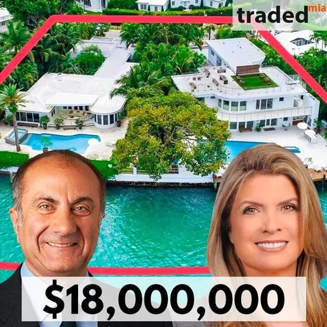 Jacques Nasser Sells Miami Beach SFR For $18M With Buyer's Rep Douglas Kinsley & Seller's Rep Dora Puig