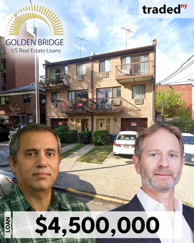 Erez Britt & Haim Dadi Of Golden Bridge Provide $4.5M Refinance Loan For Multifamily In Forest Hills