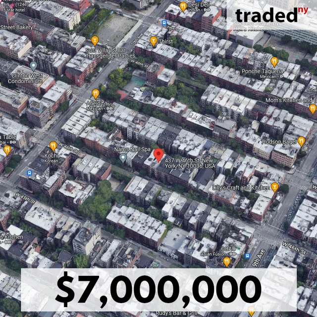 Gatsby Enterprises Sells Multifamily Property In Hell's Kitchen For $7M
