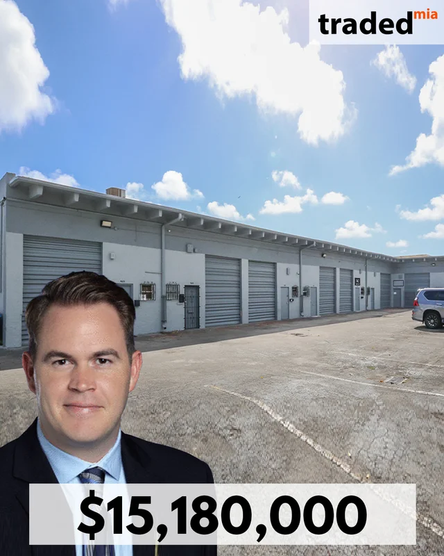 Joseph H. Weston Of Maddux & Company Brokers $15.18M Sale Of Industrial Portfolio In Miami