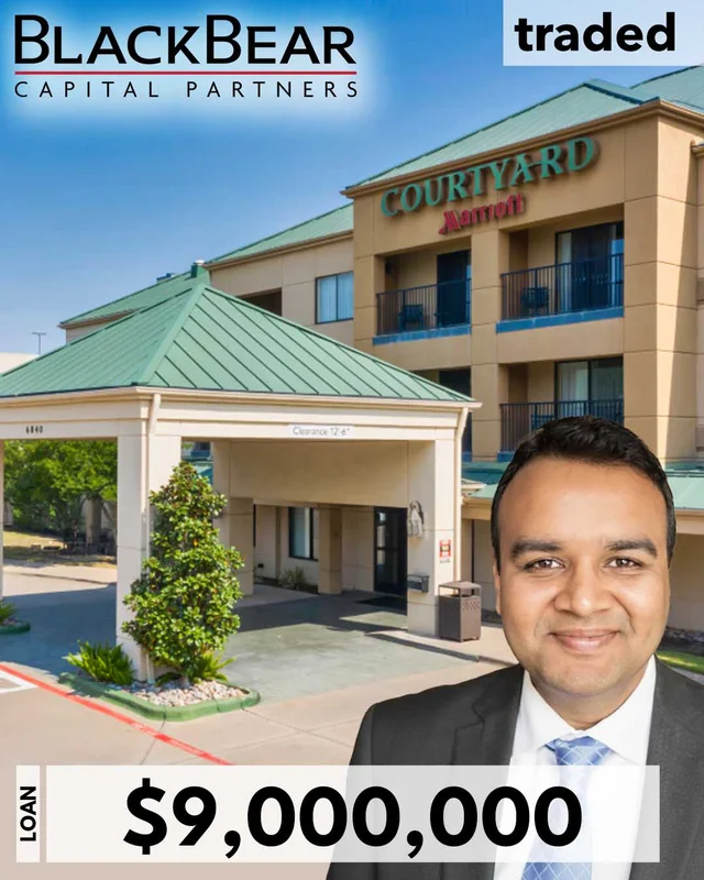 Black Bear Capital Partners (“BBCP”) Arranges $9 Million Acquisition Loan For Hotel In Plano, TX