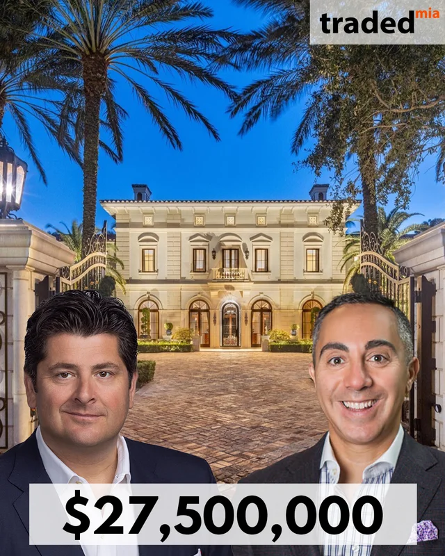 Dr. Armin Oskouei Sells 136 Bears Club Drive Estate In Jupiter For $27.5M With Christian Angle