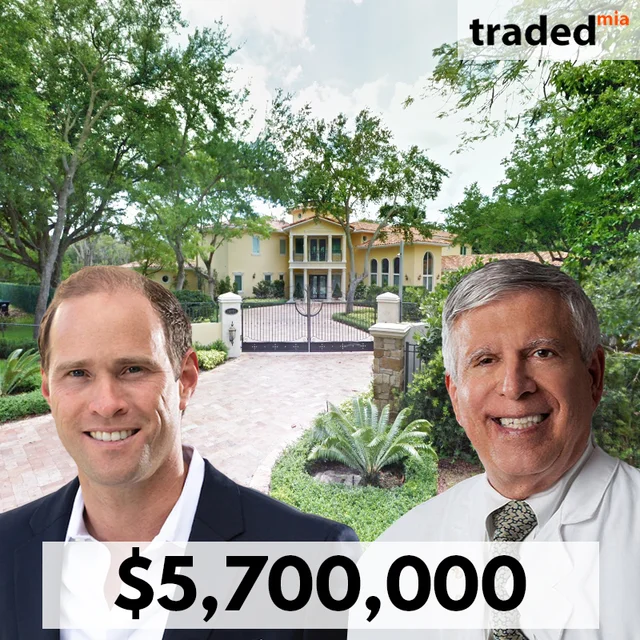Derek & Lisa Gonzalez Acquire Pinecrest Single Family For $5.7M