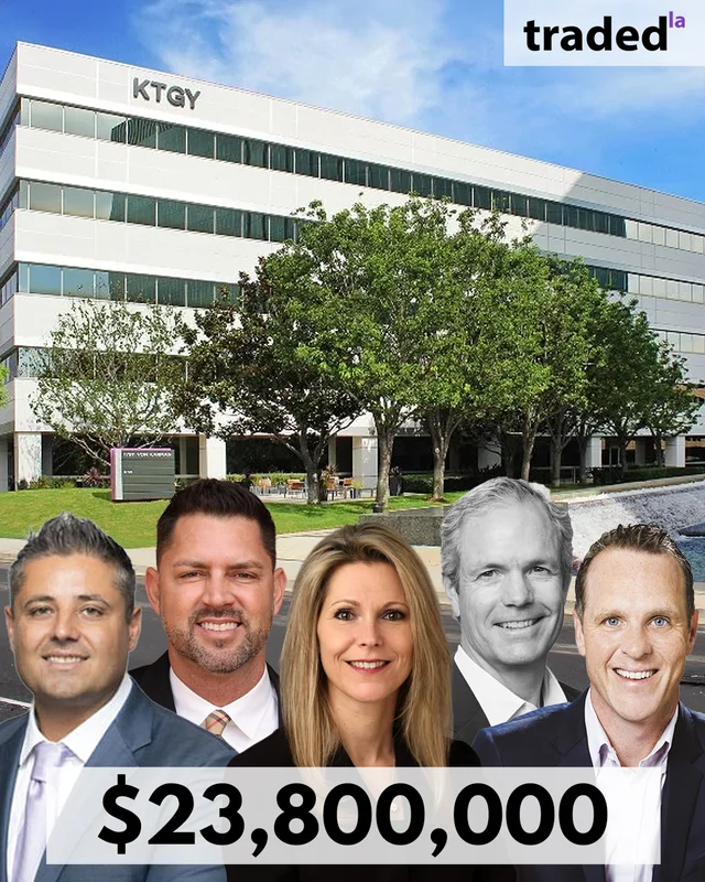 Daniel Iskander And Eric Hines Of West Capital Lending Purchase Office In Irvine For $23.8M
