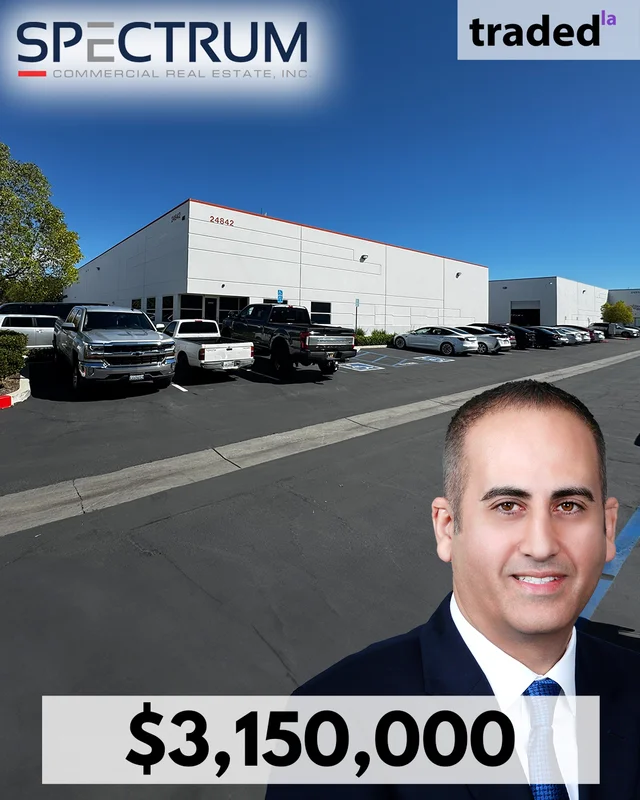 Yair Haimoff Of Spectrum Commercial Real Estate Represents Seller In $3.15M Industrial Sale In Valencia