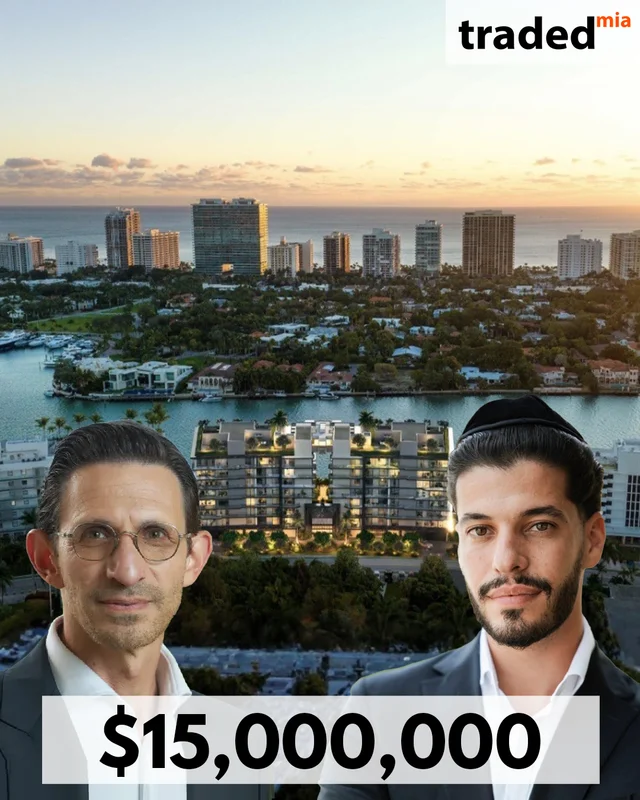 Ari Pearl Of PPG Development Sells Bay Harbor Islands Condo For $15M With Eli Jacoby As Buyer's Rep