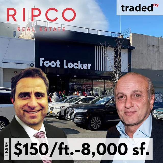 FootLocker Leases Retail Space In Bronx From A&H Acquisitions Corp