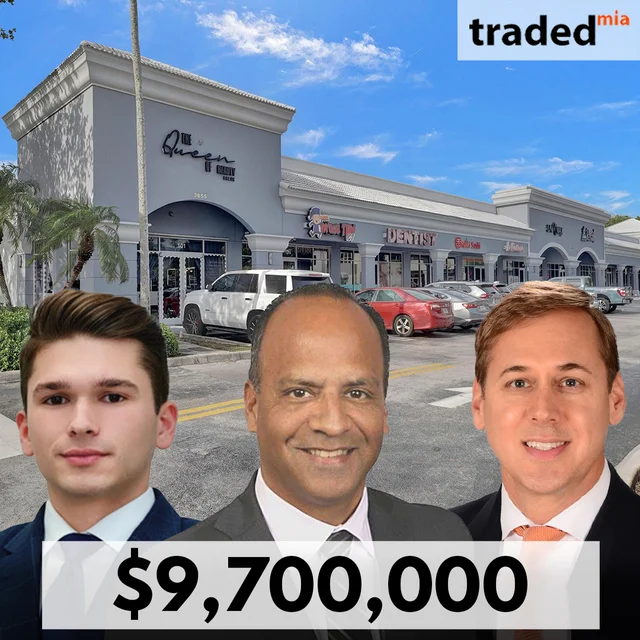Abdiel Lopez, Kyle Lopez & Yida Alfonso Lopez Purchase Retail Asset In Doral For $9.7M