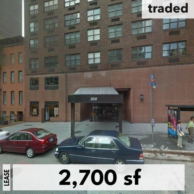 Victoria Rubinoff DDS Leases 2700 Square Feet From 72nd Street Associates LLC In New York