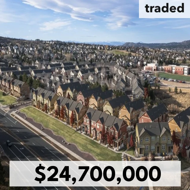 Chad McWhinney Acquires 60-Unit Townhome Community In Castle Rock For $24.7 Million