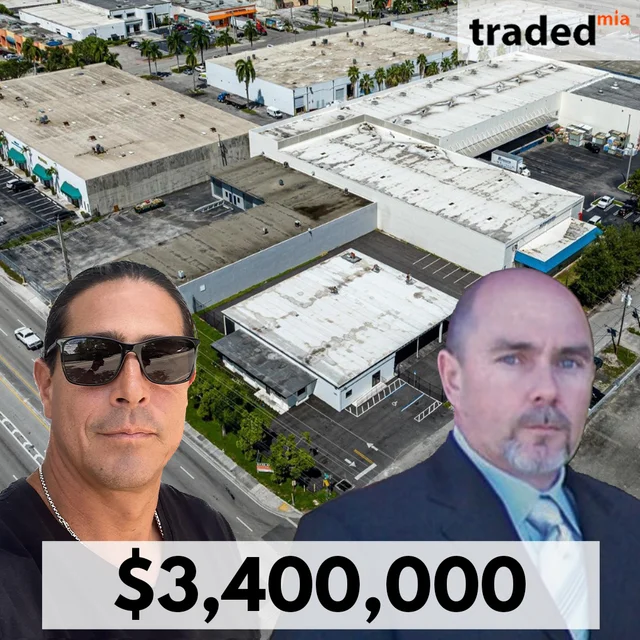 Salvatore Natoli & Alejandro Lombardo Acquire Industrial Asset In Miami For $3.4M