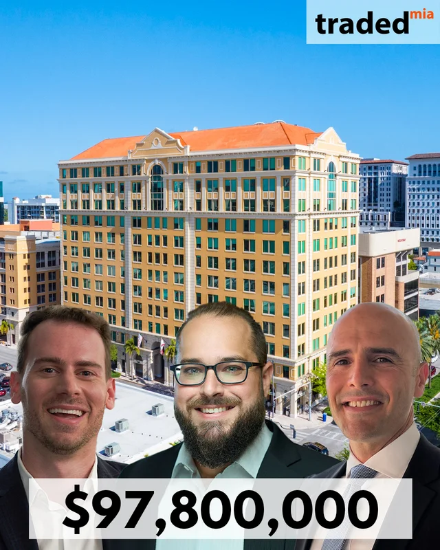 Ponce Coral Gables LLC Acquires Office Portfolio In Coral Gables For $97.8M