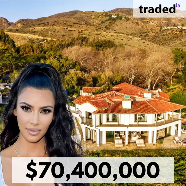 Kim Kardashian Acquires Malibu Single Family Property For $70.4M From Adam Weiss