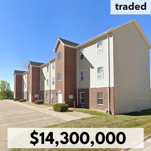 Clipper Capital Group Purchases 108-Unit Radford Place Apartments In Dubuque For $14.3M