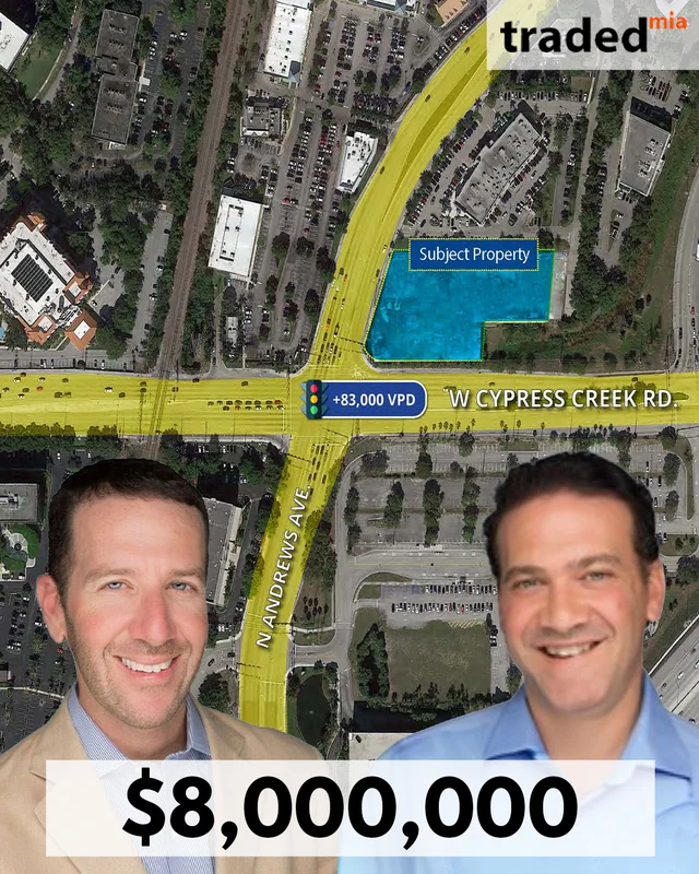 Alan Garzon Purchases Development Site In Fort Lauderdale From Fred Burgess For $8 Million