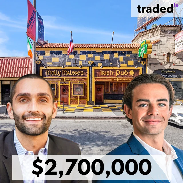 Ryan Gurman & Bronson Morgan Of CBRE Represents Seller In $2.7M Retail Sale In Los Angeles
