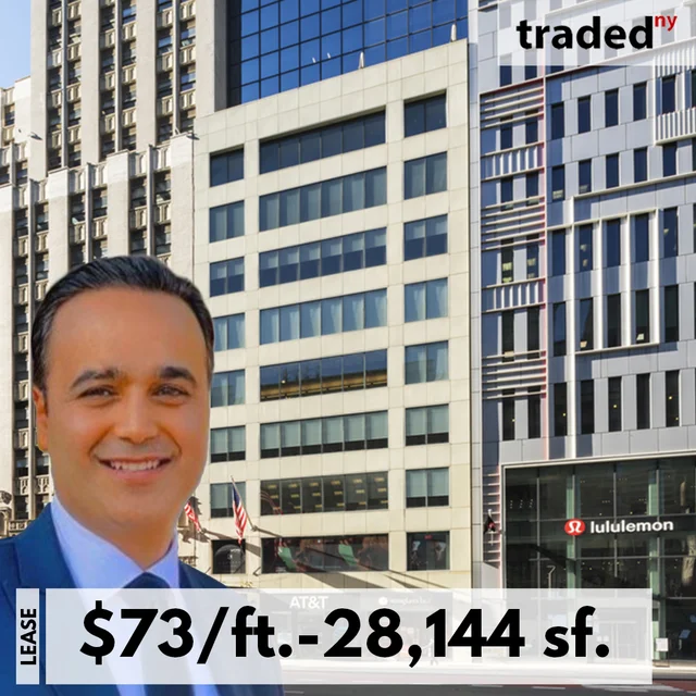 Avi Ben- Ishay Represents Multiple Tenants In 590 5th Avenue Office Lease