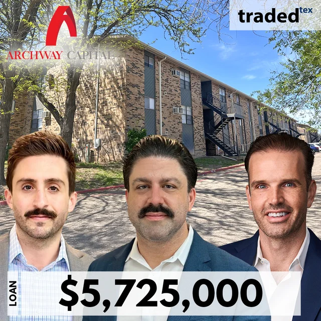 Matthew Bucaro & Garryn Laws Of Convoy Capital Provide $5.725M Bridge Loan For Amarillo Multifamily