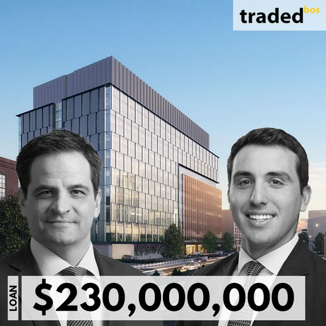 DLJ Real Estate Capital Partners, Leggat McCall Properties, Deutsche Finance America &amp; Oxford Properties Group Secure $230M Construction Loan For Life Science Property In Somerville, MA