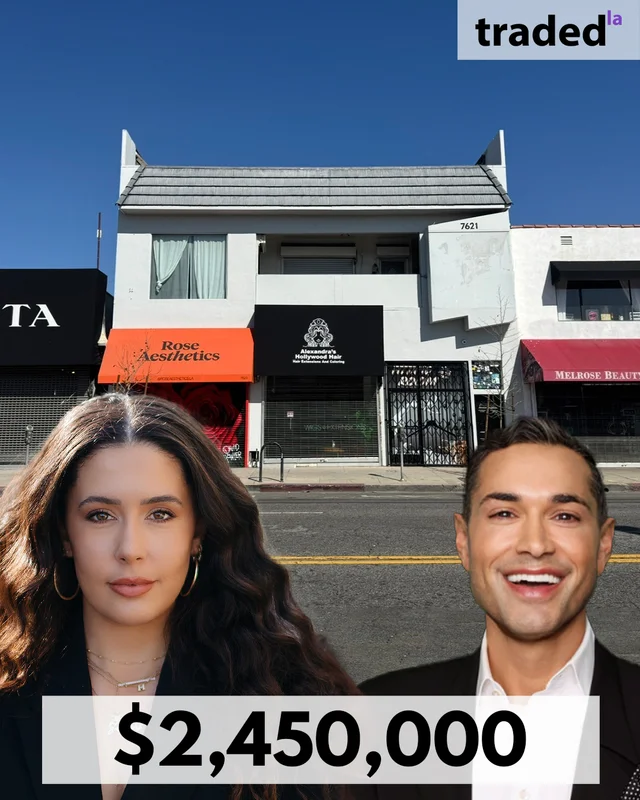 Iris Amar Acquires Retail Property At 7619 Melrose Avenue For $2,450,000 With Roger Perry As Buyer's Rep