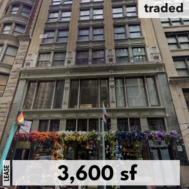 Oscar Wilde’s Leases 3,600 SF Office Space In New York City