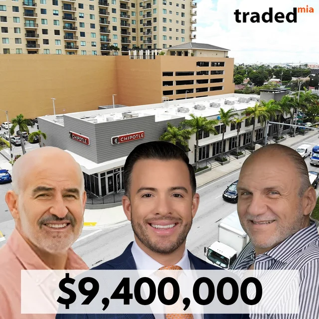 Ruben Gonzalez & John Obando Acquire Retail Property In Miami For $9.4M