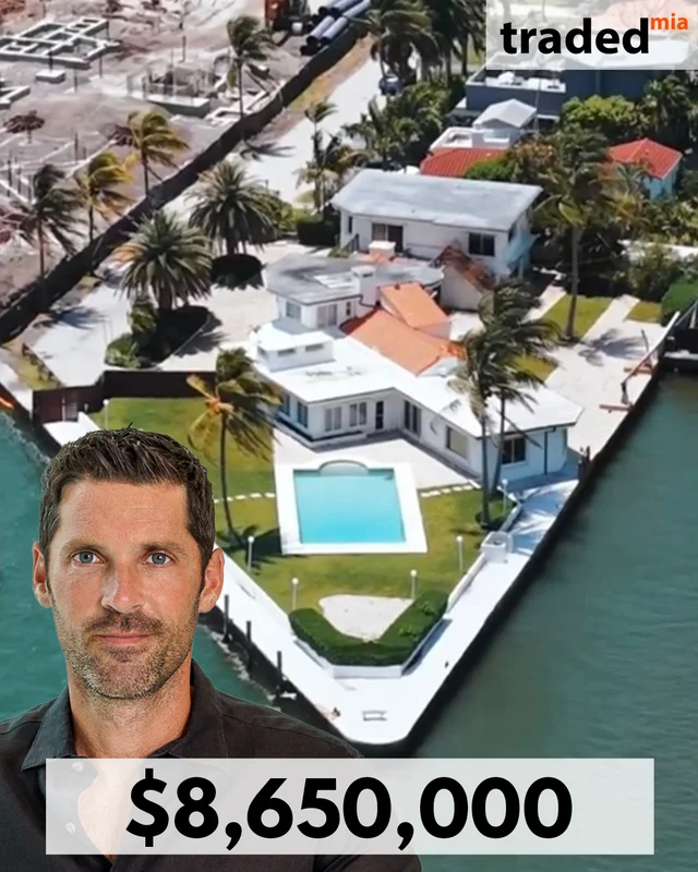 Chad Carroll Of The Chad Carroll Group Represents Buyer In $8.65M Miami Single Family Sale