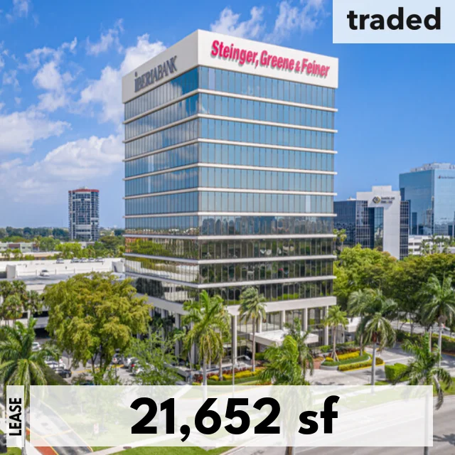 Brookwood Financial Partners Leases 21652 Square Feet At 1645 Palm Beach Lakes Blvd