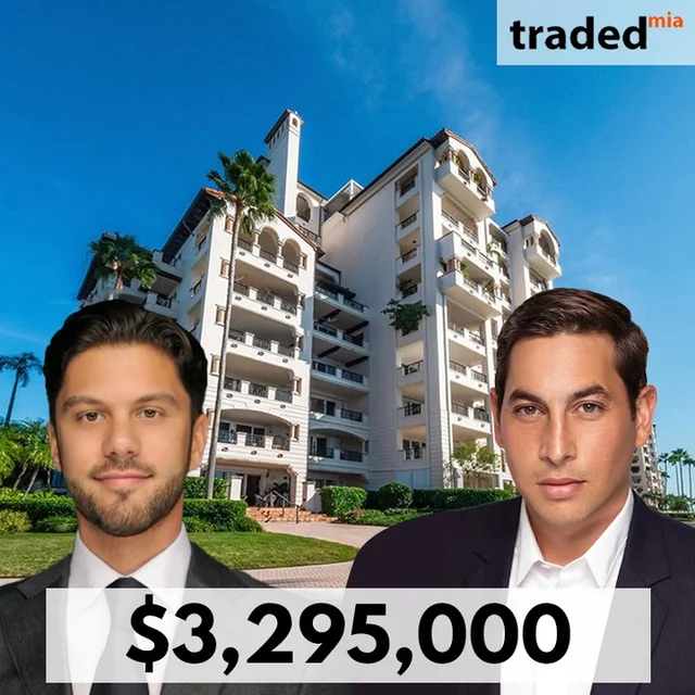 Jon Kotler & Julian Cohen Acquire Condo At 5325 Fisher Island Dr In Fisher Island, Miami Beach For $3.3M