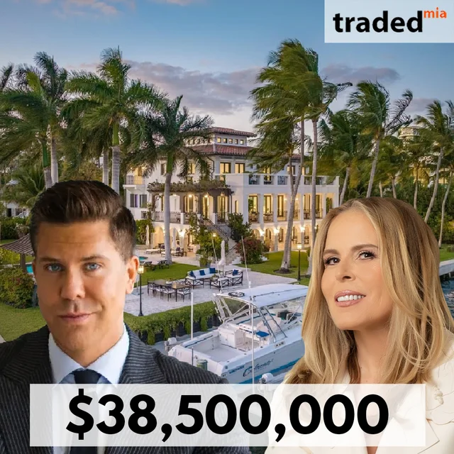 Lourdes Alatriste & Fredrik Eklund Broker $33.5M Sale Of Miami Single Family Property