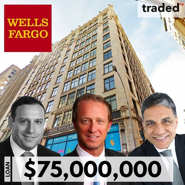 Wells Fargo Provides $75M Loan For Office Building At 450-460 Park Avenue South In Manhattan