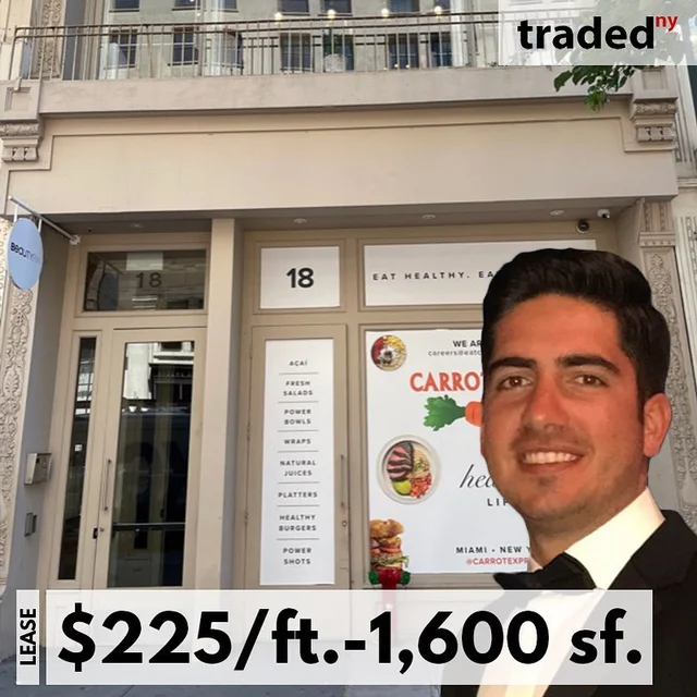 Carrot Express Leases Retail Space In Flatiron For $225/ft