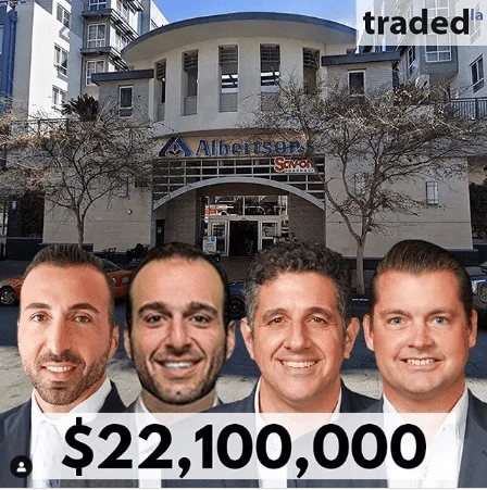 Albertsons Retail Condo In San Diego Sold For $22.1M With Buyer's Rep Alvin Mansour & Kevin Mansour - Marcus & Millichap And Seller's Rep Pasquale Ioele & Michael Burton - Flocke & Avoyer