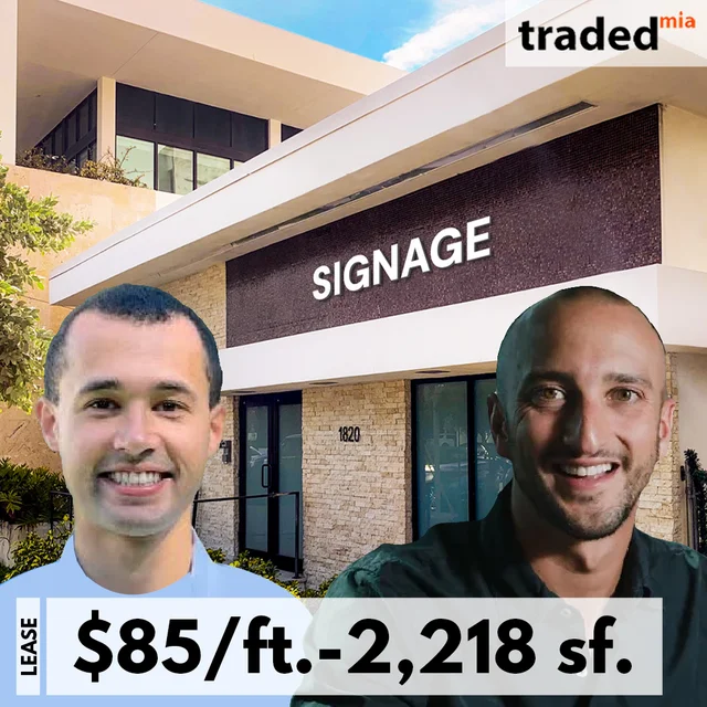 Well Society Leases Retail Space At 1820 Bay Road Miami Beach For 10 Years At $85/ft