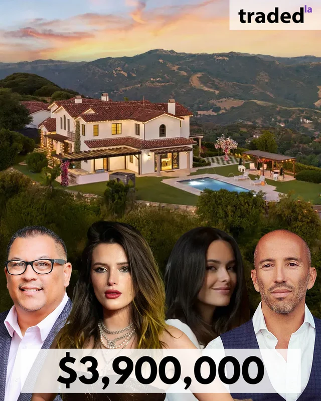 Bella Thorne Sells Topanga Canyon Estate For $3.9M With Seller's Reps Erin Montgomery And Jason Oppenheim
