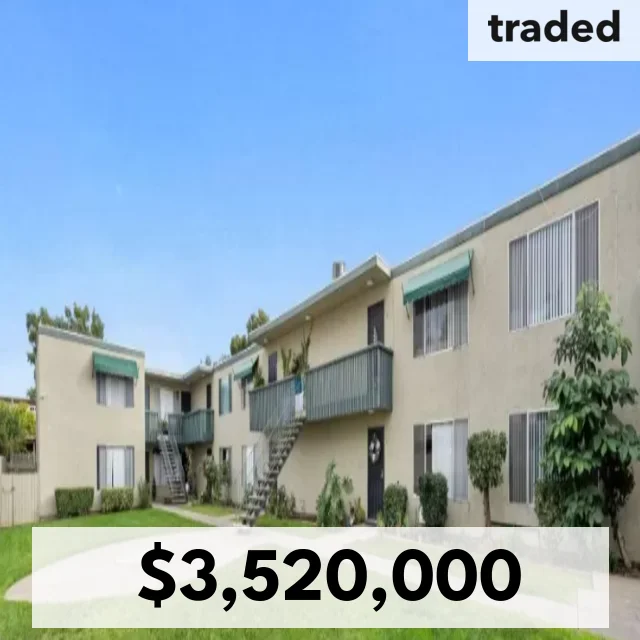 Robert Graeme Henderson Represents 10 Mendridge LLC In $3.52M El Cajon Multifamily Sale