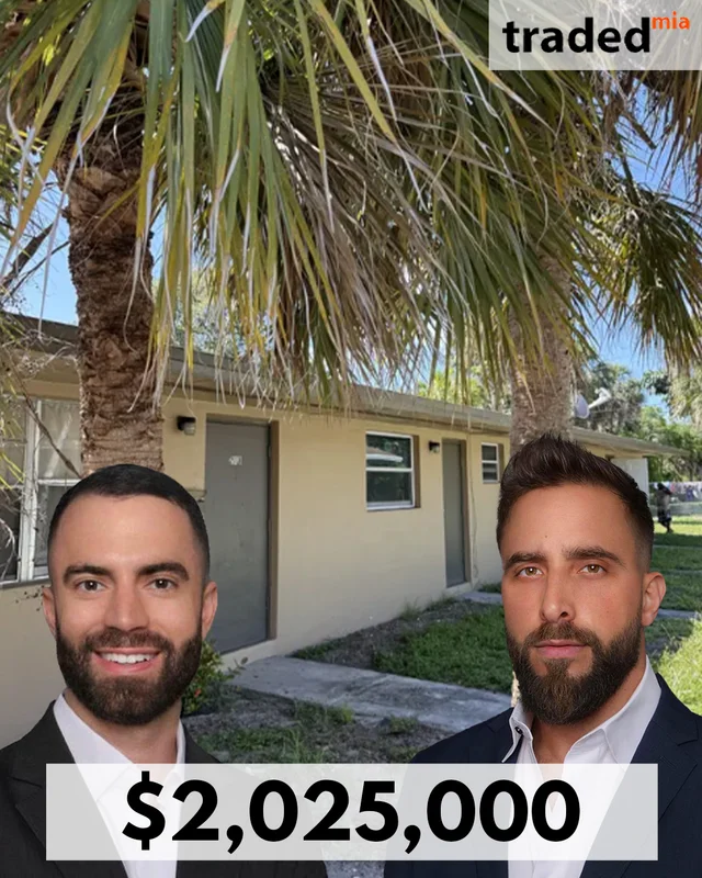 Tal Levinson & Eric Malinasky Of Home Venture Investments Purchase Multifamily Properties In Fort Lauderdale For $2.025M