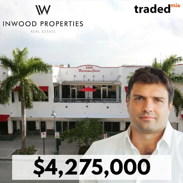 Pablo M Barreiro Of Inwood Properties Sells Hollywood Office Building For $4.3M