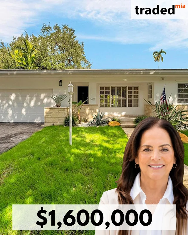 Joseph J. Echevarria Jr. Purchases Single Family Home In Coral Gables For $1.6M