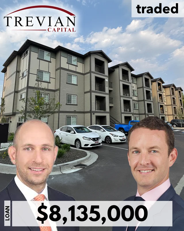 Michael Hoffenberg & Charlie Zabriskie Of Trevian Capital Provide $8.14M Refinance For Boise Multifamily