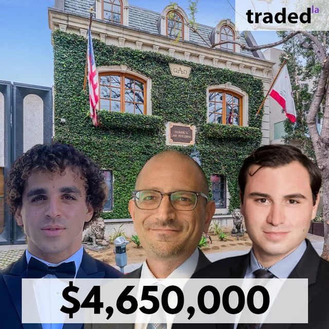 Dylan Ruga Acquires West Hollywood Office Building On Holloway Dr. For $4.65M