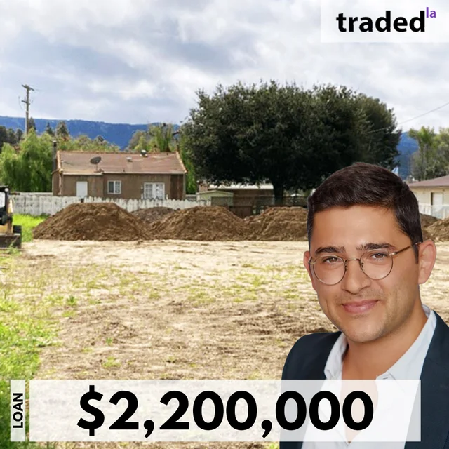 IceCap Group Provides $2.2M Construction Loan For Development Site In Simi Valley