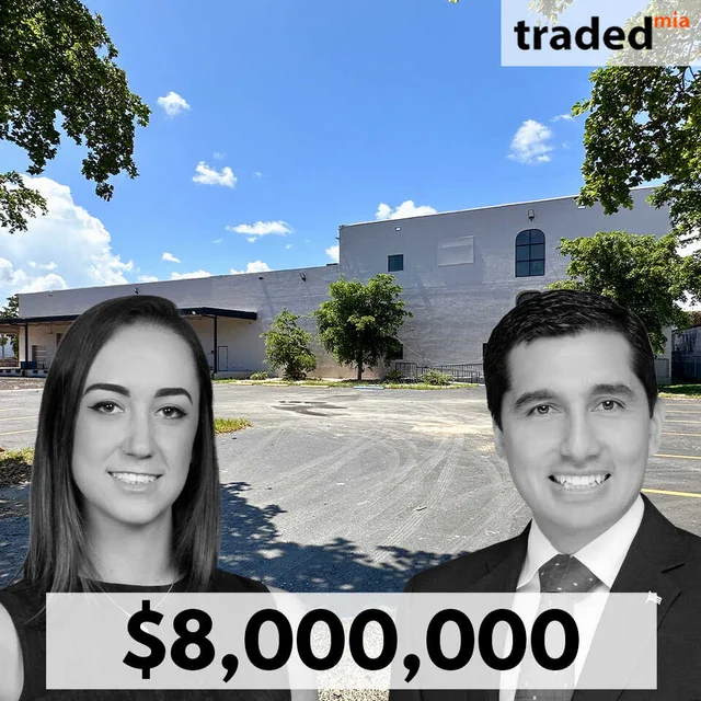 Edison Vasquez & Michaela Senior Of ComReal Acquire Industrial Property In Opa Locka For $8M