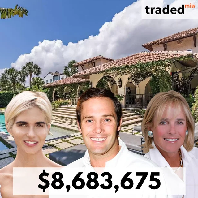 Patricia Dunne Acquires 0.4 Acre West Palm Beach Single Family Home For $8.7M